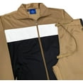 thumbnail image 3 of Men’s 2-Piece Tracksuit Traditional Coral Blocks Active Track Jacket and Track pants Outfit, 3 of 3