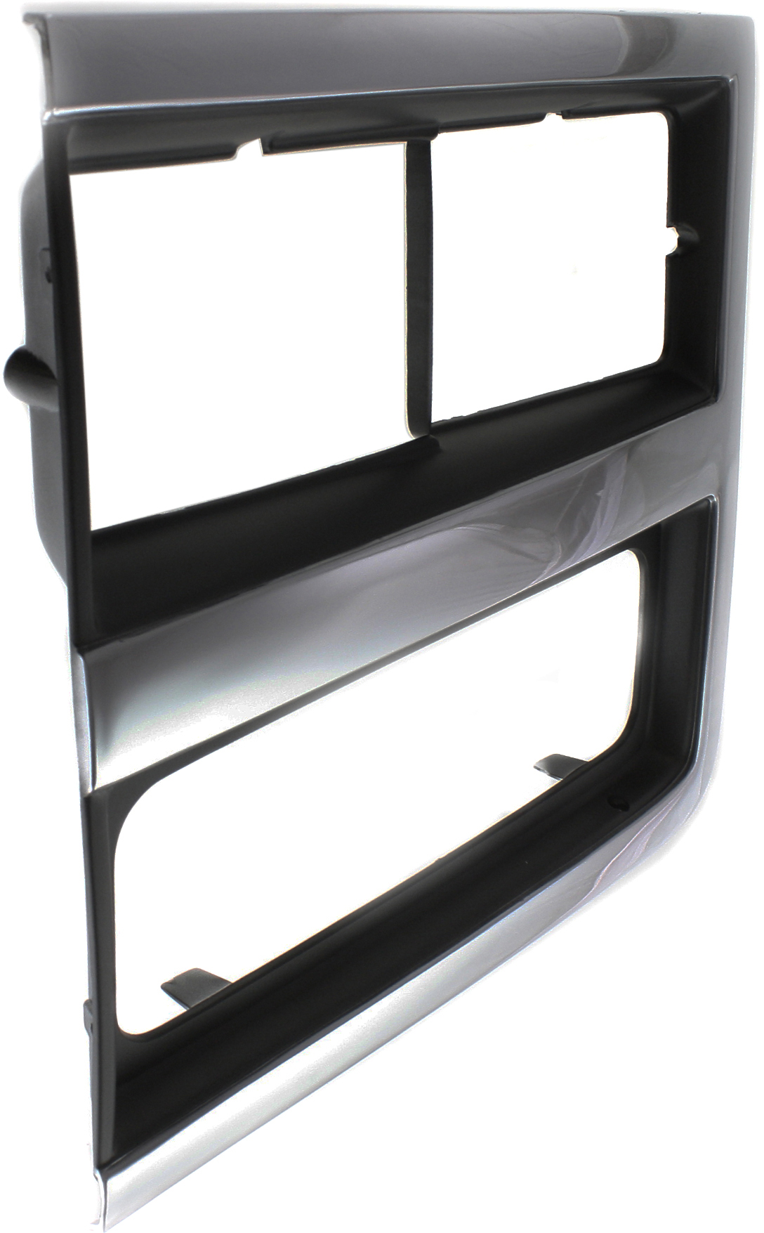 Replacement 6973 Headlight Door Compatible For 1989-1991 Chevrolet Blazer R1500 Suburban Left Driver Chrome
