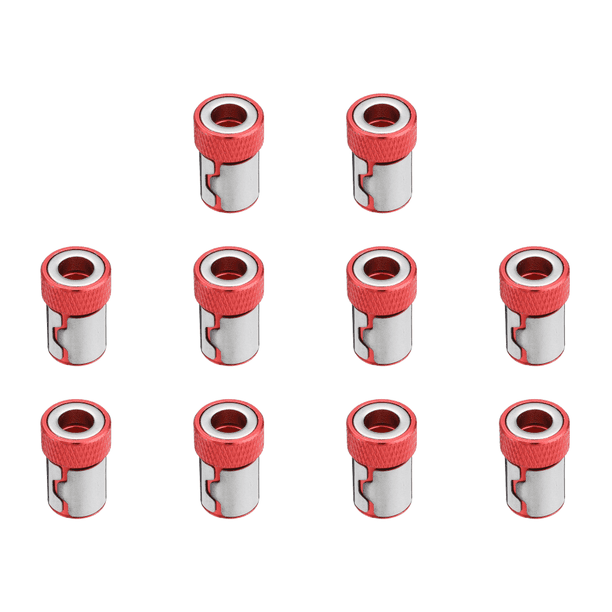 Broca Extraíble Anillo Magnetizador Destornillador Eléctrico Vástago Hexagonal Metal 6 35mm