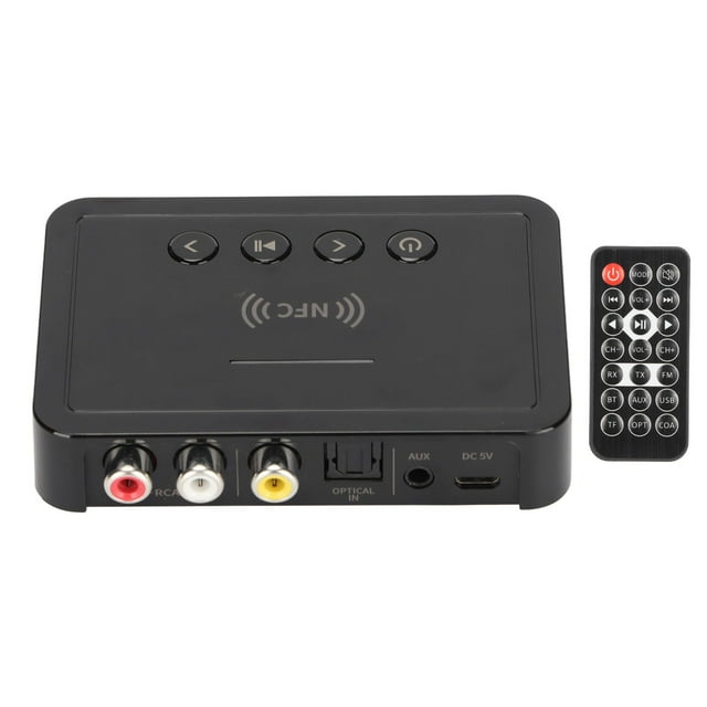 Adaptador de nfc, 5.0 transmisor receptor manos llame libre ac6951c chip baja la latencia m6 mutifunción para de sonido de automóvil para altaje para pc
