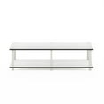 thumbnail image 3 of Furinno Just Wood No Tools Wide TV Stand for TV up to 40" in White, 3 of 6
