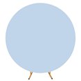 thumbnail image 1 of EastVita Round Arch Backdrop Cover 6ft/6.5ft/7.2ft Wrinkle Resistant Machine Washable for Wedding Birthday Baby Shower Decorations, 1 of 8