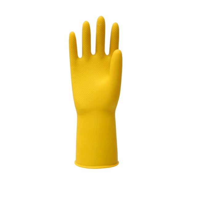 Guantes de goma para horno, guantes de goma impermeables extra largos para lavar platos, limpieza del hogar, guantes de cocina