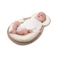 thumbnail image 4 of Soporte para la cabeza de la cama del bebé Tumbona para bebés Almohada Colchón para dormir Cojín de posicionamiento para la cabeza del sueño del bebé,Azul. Afortunado Sencillez, 4 of 4