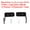 Black, variant on Uxcell Light Saber Stand Wall Mount Acrylic Light Sword Display Holder Baseball Bat Rack, Clear 2 Pairs
