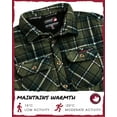 thumbnail image 5 of CANADA WEATHER GEAR Men's Sweatshirt - Plaid Sherpa Lined Fleece Long Sleeve Shirt for Men (M-XXL), 5 of 7
