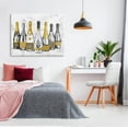 thumbnail image 2 of Stupell Industries Radiant Glam Twinkle Champagne Bottles Graphic Art Gallery Wrapped Canvas Print Wall Art, Design by Ziwei Li, 2 of 7