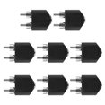 thumbnail image 1 of 8pcs 3.5mm hembra a 2 RCA Conector Masculino Adaptador Estéreo Jack Y Splitter, 1 of 5