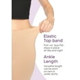 thumbnail image 4 of Stretch Is Comfort Women's Oh so Soft PS Leggings Black Cheetah 2X, 4 of 6