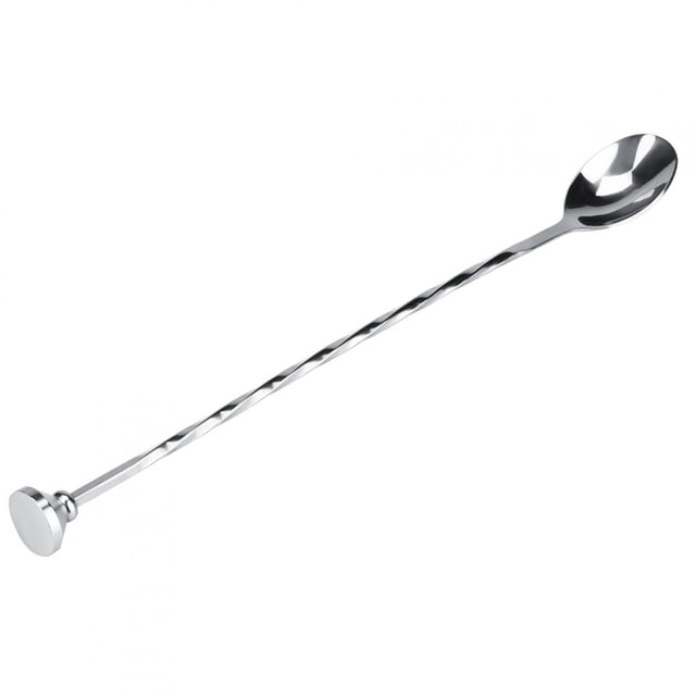 Cuchara mezcladora antideslizante Cuchara agitadora antideslizante resistente al desgaste resistente a la corrosión diseño ergonómico Acero inoxidable para té jugo de