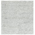 thumbnail image 2 of SAFAVIEH Berber Deena Distressed Area Rug, Ivory/Sage, 6' x 6' Square, 2 of 10