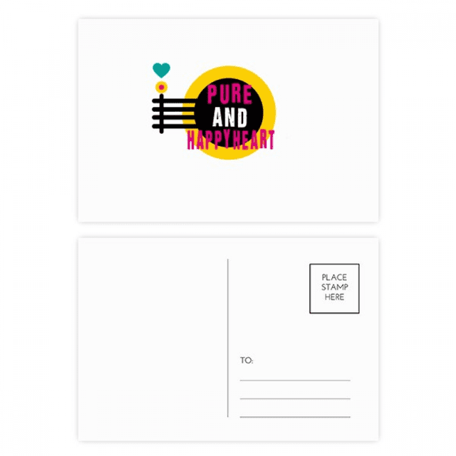 Children Day Pure Happy Art Deco Fashion Postcard Set Birthday Mailing Thanks Greeting Card