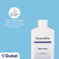thumbnail image 3 of Dukal DawnMist Cornstarch Baby Powder 14 oz – Pack of 2 | Gentle, Talc-Free Formula for Baby & Adult Use, Soothes & Absorbs Moisture, 3 of 8