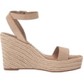 thumbnail image 6 of Steve Madden Upstage Women's Sandals & Flip Flops Tan Suede Size 8.5 M, 6 of 6