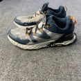 thumbnail image 2 of New Balance Fresh Foam Hierro v5 Shoes Gray Blue Vibram Soles Size 11.5 2E Wide, 2 of 5
