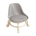 thumbnail image 3 of Rongfmy Rouleau à Faible Hauteur Rotation 360 avec 4 Roulettes pour Adultes Enfants Pratique Gris, 3 of 9