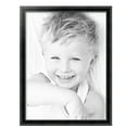 thumbnail image 2 of ArtToFrames 21" x 28" Black Engraved Edges Picture Frame, 21x28 inch Black Wood Poster Frame (WOM-4055), 2 of 8