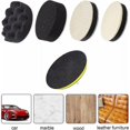thumbnail image 5 of Kit de esponjas para pulir automóviles BRILLAR 5 pulgadas con adaptador de taladro, 5 of 5