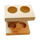 thumbnail image 5 of Soporte para cabezales de cepillo de dientes eléctrico, soporte de madera, soporte para mostrador, organizador de mostrador 2 agujeros, 5 of 9
