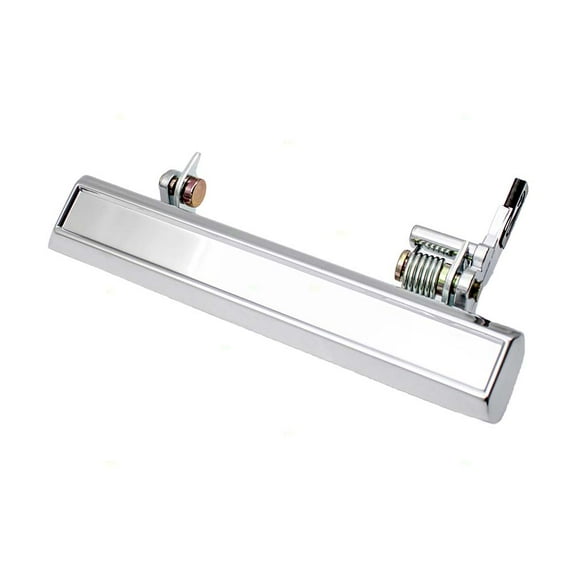 Brock Replacement Drivers Outside Exterior Front Chrome Door Handle Compatible with 70-81 GM Various Models 20099255 20099253 3060797 9827571