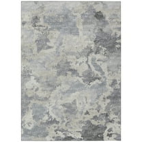 Addison Rugs Indoor/ Outdoor Accord Modern Polyester Washable Rug New 8' x 10' - Grey