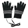 thumbnail image 3 of Guantes térmicos con calefacción por USB para hombre y mujer, de invierno, cálidos y táctiles. negro, 3 of 8
