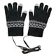 thumbnail image 3 of Guantes calefactables USB para clima frío, versátiles, para el trabajo, juegos y portátiles. negro, 3 of 8