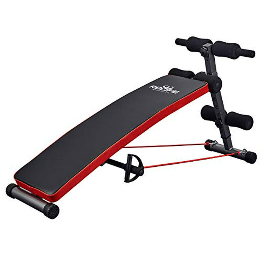 Sit Up Bench Adjustable Workout Foldable Bench Fitness Equipment for