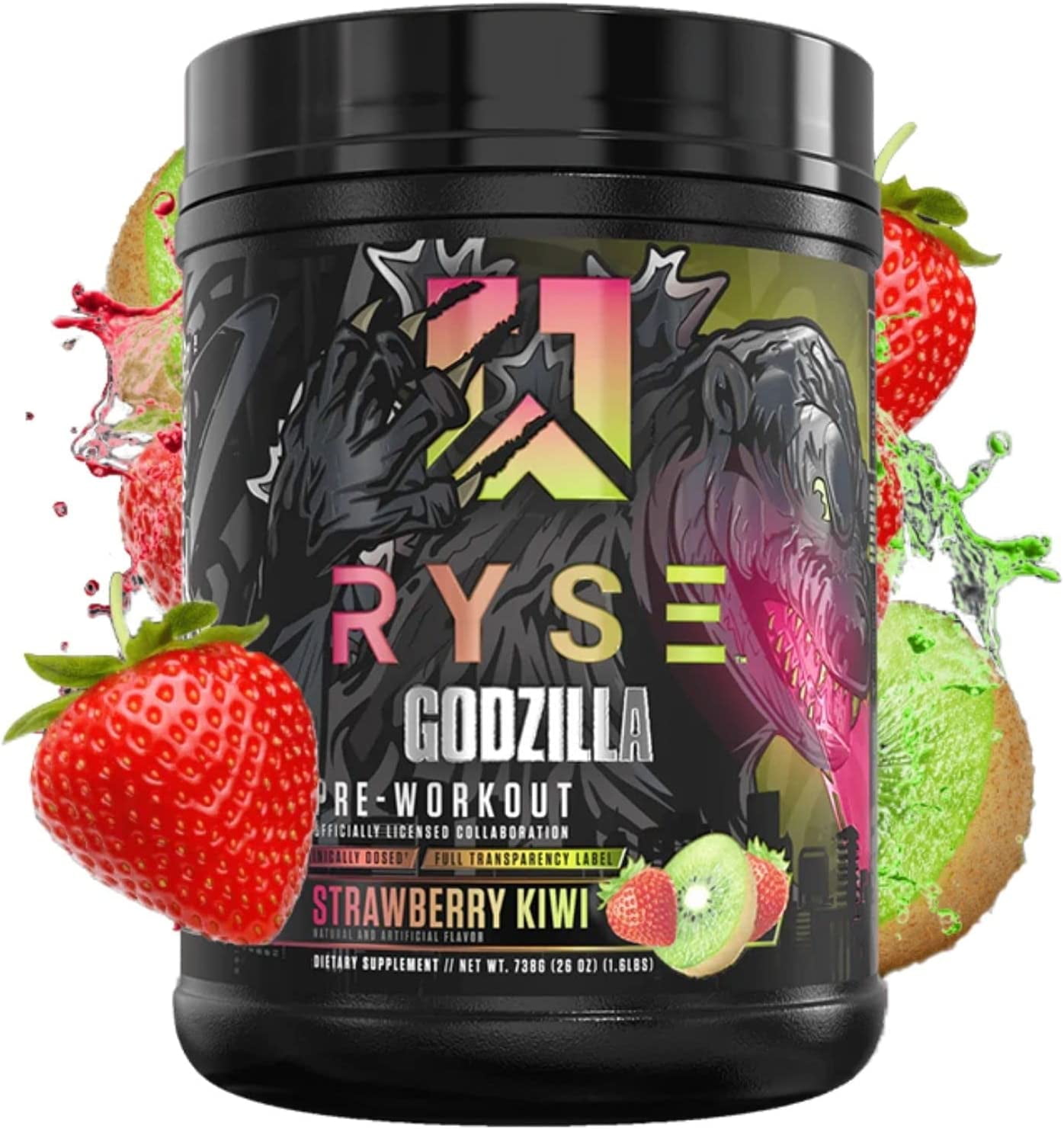 Ryse Signature Series Godzilla Pre WorkoutPump, Energy, Strength, and
