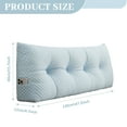thumbnail image 6 of Lovote Comfort Wedge Headboard Pillow - Plush Supportive Backrest for Reading & Relaxing, 6 of 8