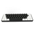 thumbnail image 1 of Mechanical Gaming Keyboard, RGB 61 Keys LED Blue Backlit USB Wired Ergonomic Keyboard with Blue Switch Waterproof Compact 60 Percent Keyboard  for  Mac PC Laptop, 1 of 7