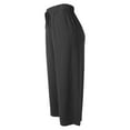 thumbnail image 2 of Ma Croix Womens Everyday Linen Pants Capri Casual Wide Leg Loose FIt High Waist Crop Trousers, 2 of 5
