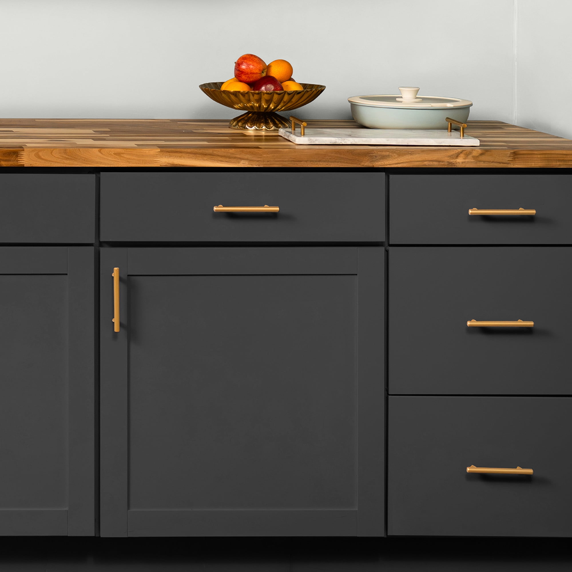 Glidden Cabinet Door and Trim Semi Gloss Paint, Black Magic, 1 Quart