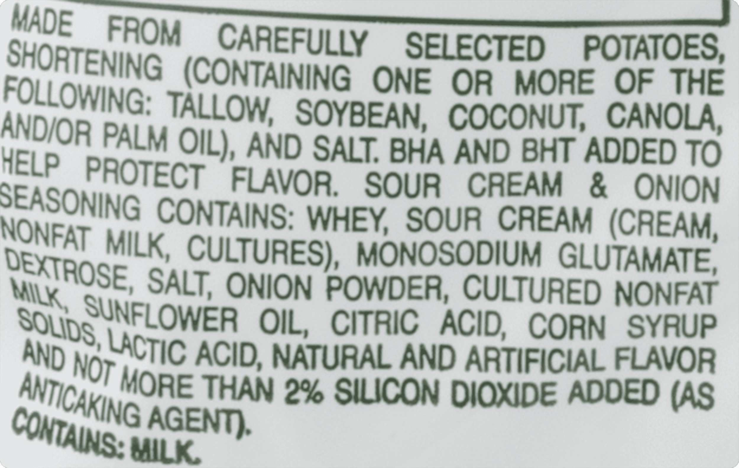 Middleswarth Sour Cream & Onion Potato Chips, 6.5 Oz.