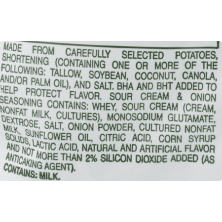Middleswarth Sour Cream & Onion Potato Chips, 6.5 Oz.