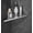 Silver, variant on Lavatory Bathroom Corner 304 Stainless Steel Shelf Wall Mount Triangular Shower Corner Shelf,Polished