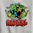 thumbnail image 3 of Teenage Mutant Ninja Turtles - Radical Group - Toddler & Youth Crewneck Fleece Sweatshirt, 3 of 5