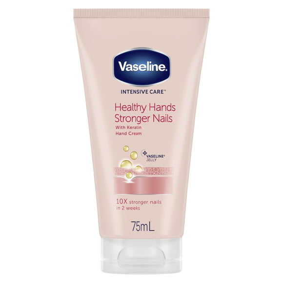 Crema de manos Vaseline con queratina, paquete de 2, 200 ml