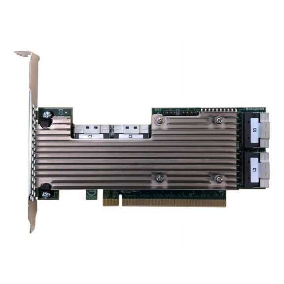 Lenovo ThinkSystem 1610-8P NVMe Switch Adapter - Contrôleur de Stockage - 8 Canaux - PCIe 3.0 - Profil Bas - RAID JBOD - PCIe 3.0 x16 - pour ThinkSystem SR650 7X05, 7X06; SR665 7D2V, 7D2W
