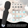 thumbnail image 7 of Centerel Wand Massager with 20 Modes 8 Vibration,Personal Body Massager Vibrator Wand-Black , Personal Massage Wand, 7 of 7