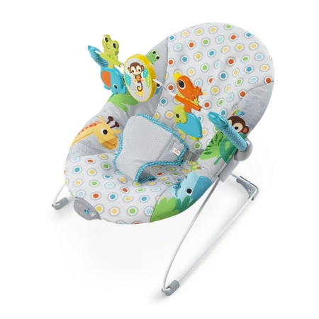 Bright Starts Vibrating Bouncer Seat - Monkey Business