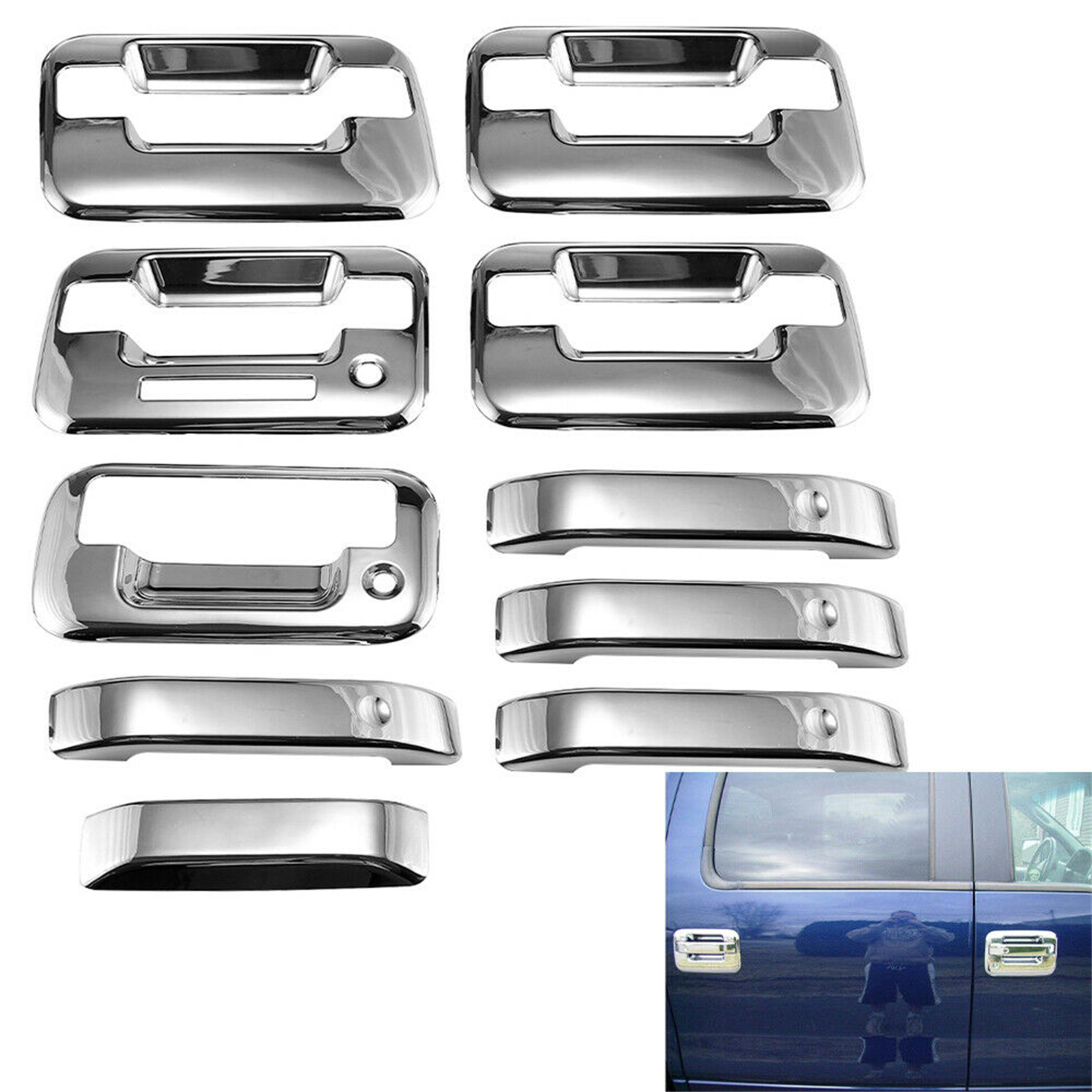 Door Handle Tailgate Covers for 20042014 Ford F150 Door Handle Cover