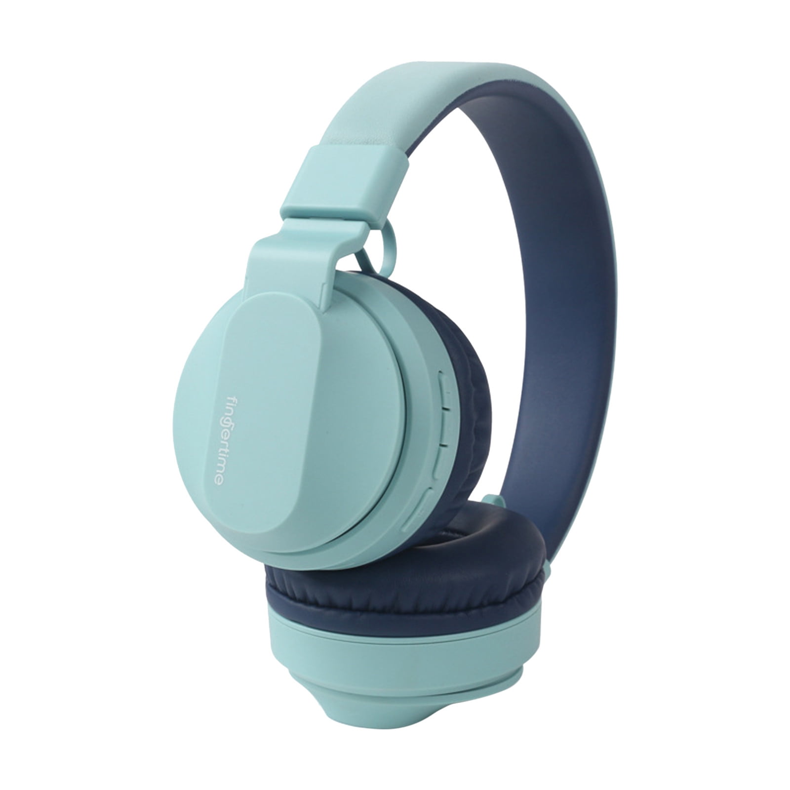 Wireless Headset with Mic for Work, Bluetooth Headset with AI Noise Cancelling Microphone, 65Hrs Working Time Wireless Headset with Microphone for Work from Home/PC/CallCenter/Computer/Laptop,Blue