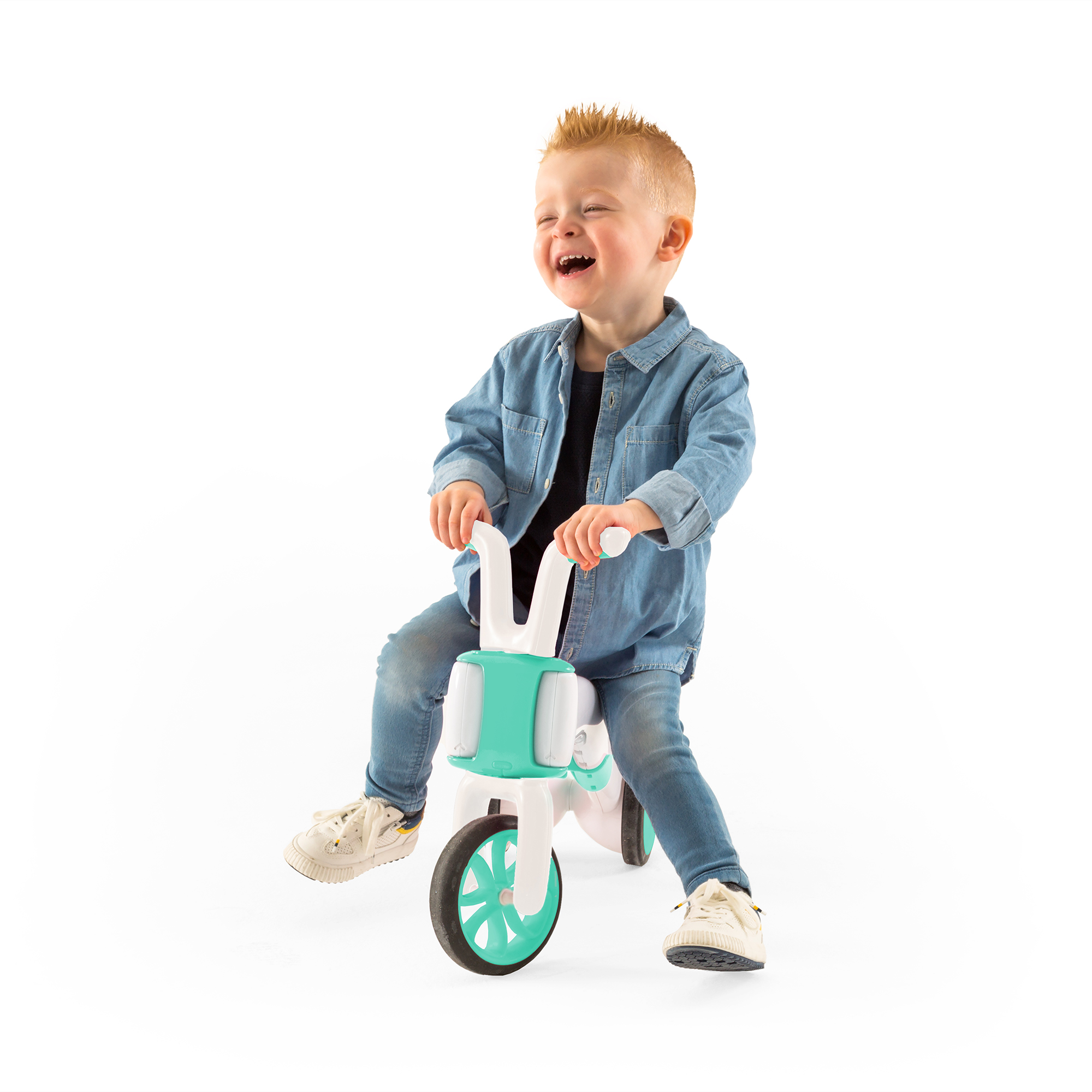 Chillafish Bunzi 2-in-1 Balance Bike & Tricycle, Mint photo 2