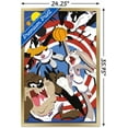 thumbnail image 3 of Looney Tunes: Space Jam - Court Wall Poster, 22.375" x 34", Framed, 3 of 3