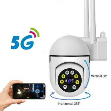 Cikuci 5G Wifi Surveillance Camera, Wireless Home Security Camera with IR Night Vision Motion Detection