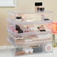 thumbnail image 3 of Cajones organizadores apilables de plástico StorI STAX Clear (juego de 2), 3 of 8