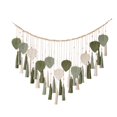 thumbnail image 2 of Tapiz colgante de pared de macramé, tapiz tejido, tapiz moderno con borlas de hojas, decoración de pared Bohemia para el hogar, sala de estar,, 2 of 9