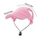 thumbnail image 3 of Gorra para mascota con correa ajustable para barbilla, gorra de béisbol de pana con protección solar para perros pequeños y gatos, accesorio transpirable de verano, 3 of 6
