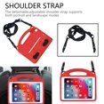 thumbnail image 2 of Dteck Crossbody Case For 10.2 iPad 8th Generation / iPad 7th Generation / iPad Pro 10.5 / iPad Air 3, Anti-Drop Shock Proof Light Weight Convertible Handle Kickstand Cover with Shoulder Strap, Red, 2 of 5